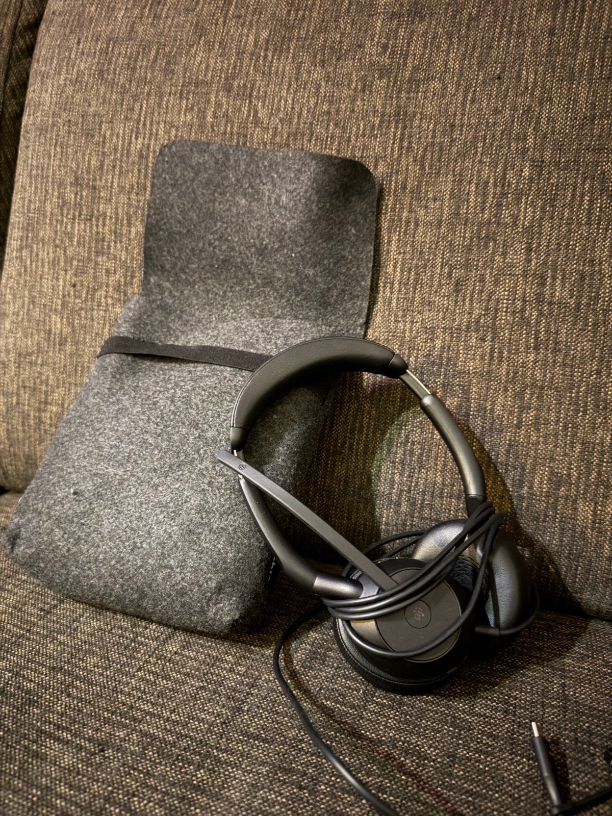 Jabra Evolve2 50 USB C/A MS Stereo Headset met hoes - Nieuw, Ophalen of Verzenden, Zo goed als nieuw, Overige merken, Surround