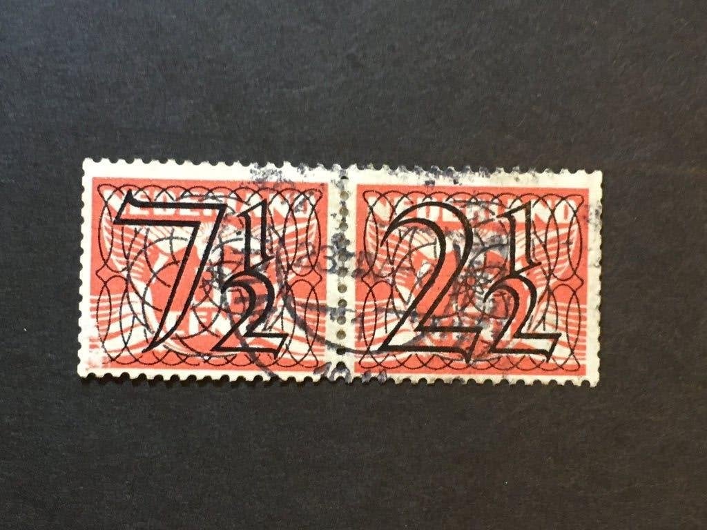 i16-356a Nederland 1940 NVPH 356a - Guilloche - gestempeld, Postzegels en Munten, Postzegels | Nederland, Ophalen of Verzenden
