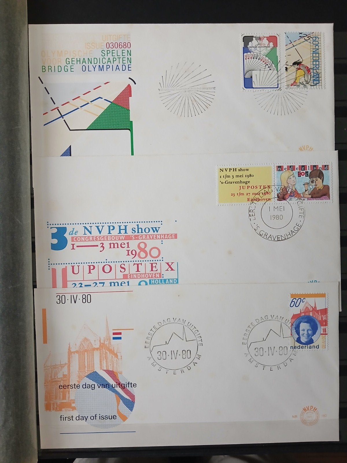 postzegel collectie, 1edag enveloppen, complete setjes, Ophalen of Verzenden