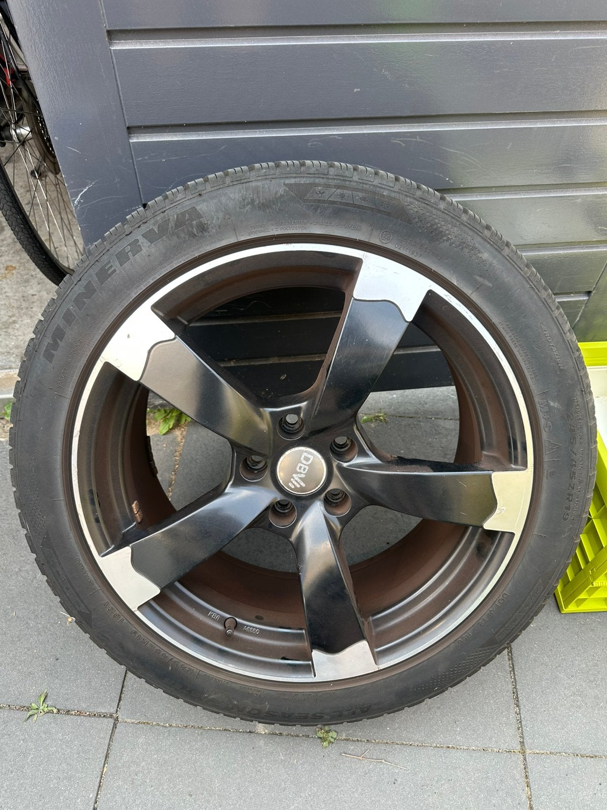 19” DBV Torino II - 5x114.3, Auto-onderdelen, Banden en Velgen, Gebruikt, Velg(en), All Season, Personenwagen