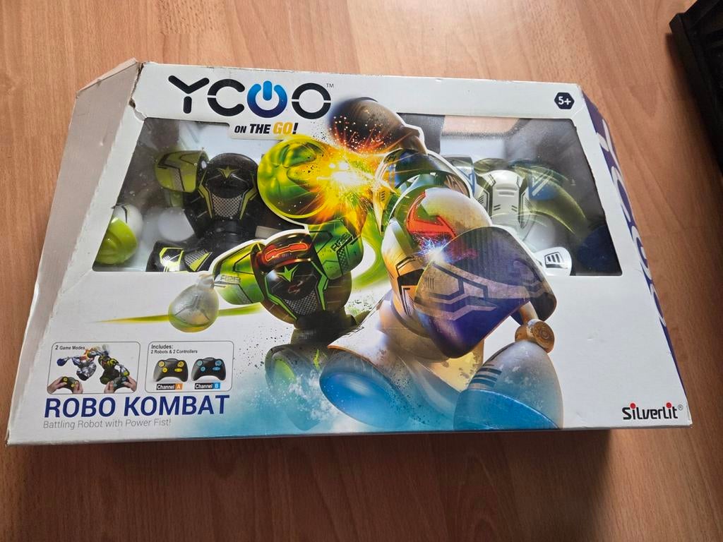 Silverlit Robo Kombat: Robot Boksers met Afstandsbediening, Ophalen of Verzenden, Jongen of Meisje