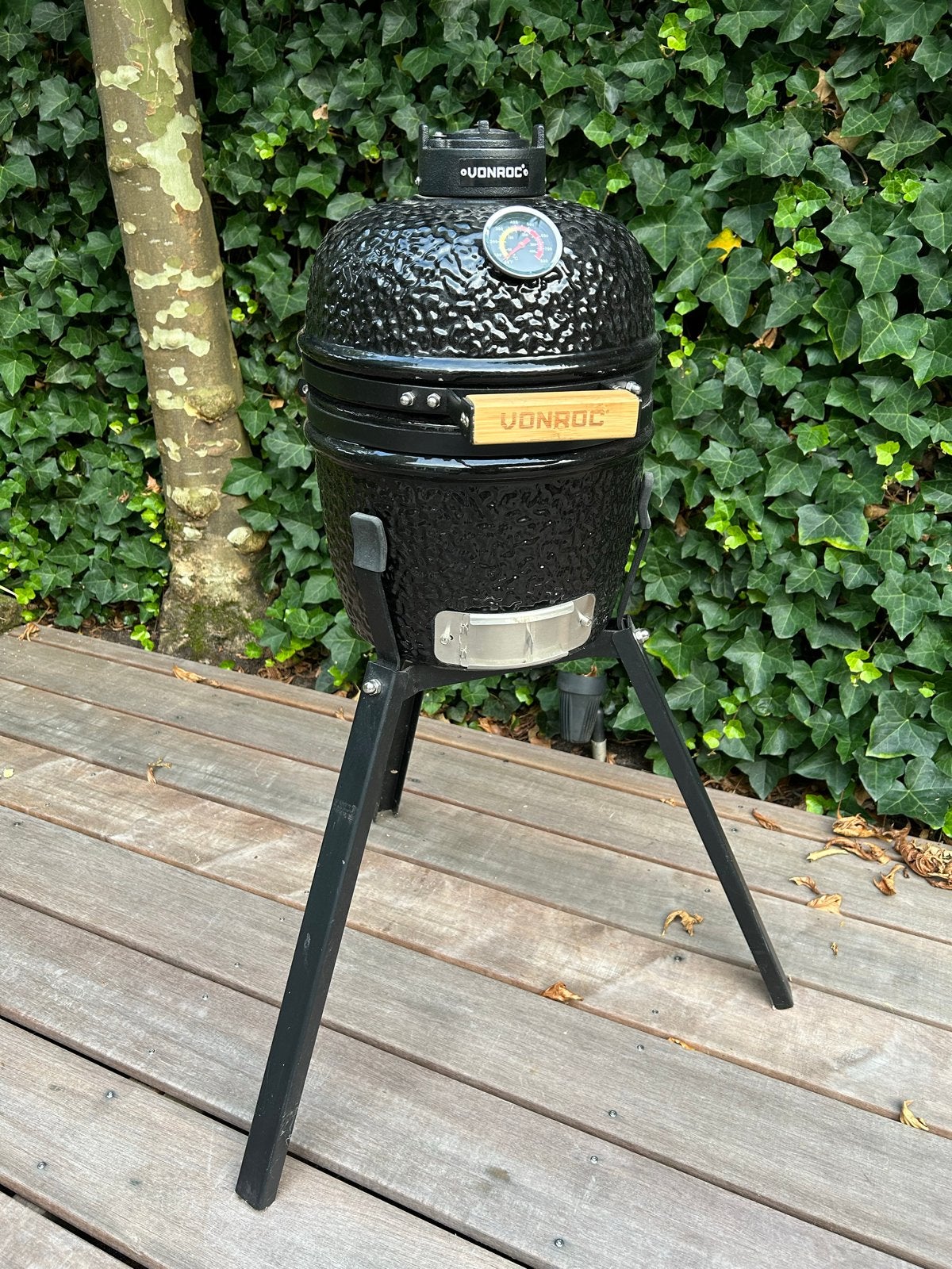 Compacte Kamado BBQ met onderstel, Ophalen, Gebruikt