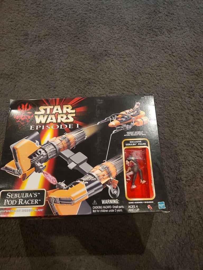 Star Wars Episode 1 Sebulba's Pod Racer - Nieuw in doos, Verzamelen, Star Wars, Ophalen of Verzenden, Nieuw