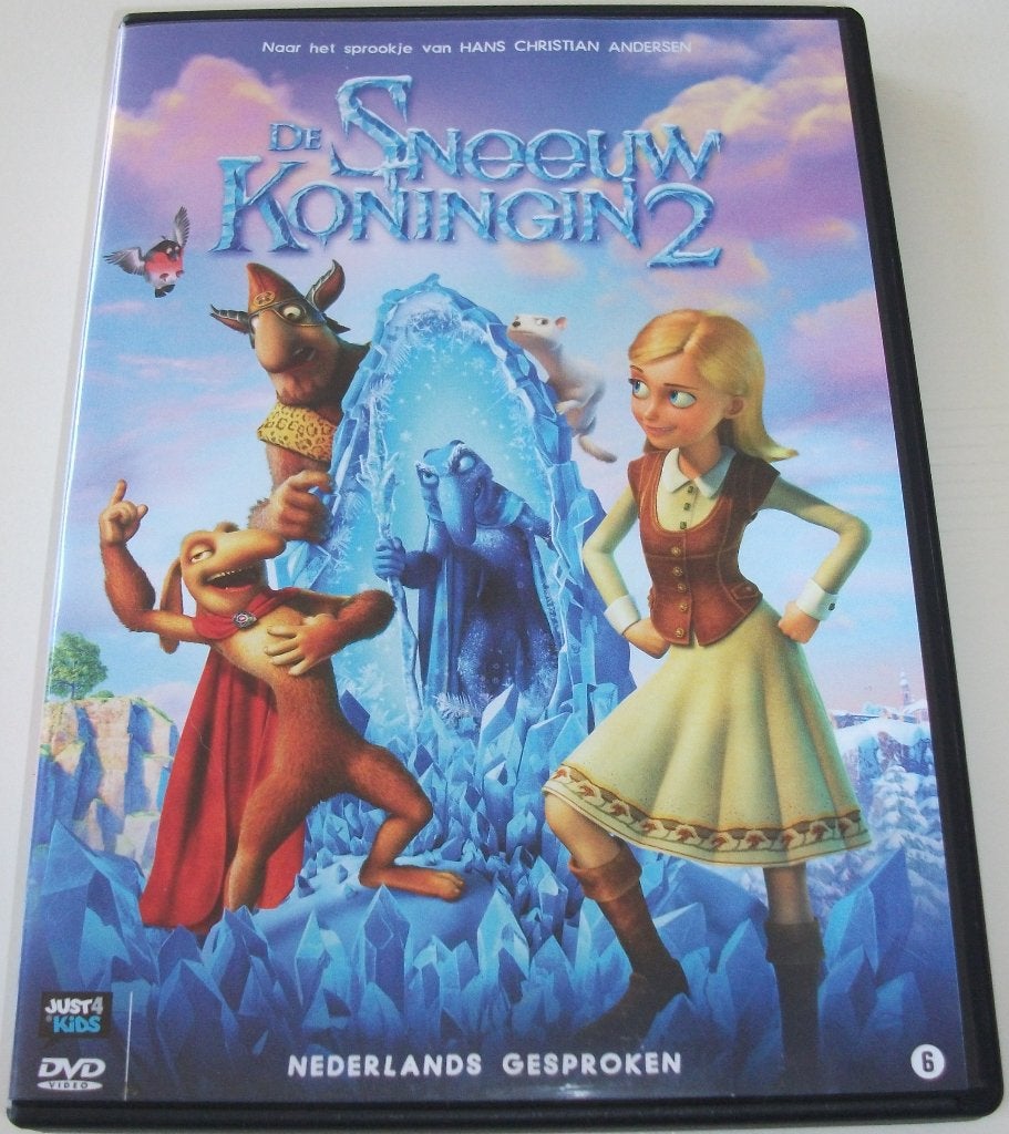Dvd *** SNEEUW KONINGIN 2 *** Hans Christian Andersen, Europees, Gebruikt, Tekenfilm, Ophalen of Verzenden