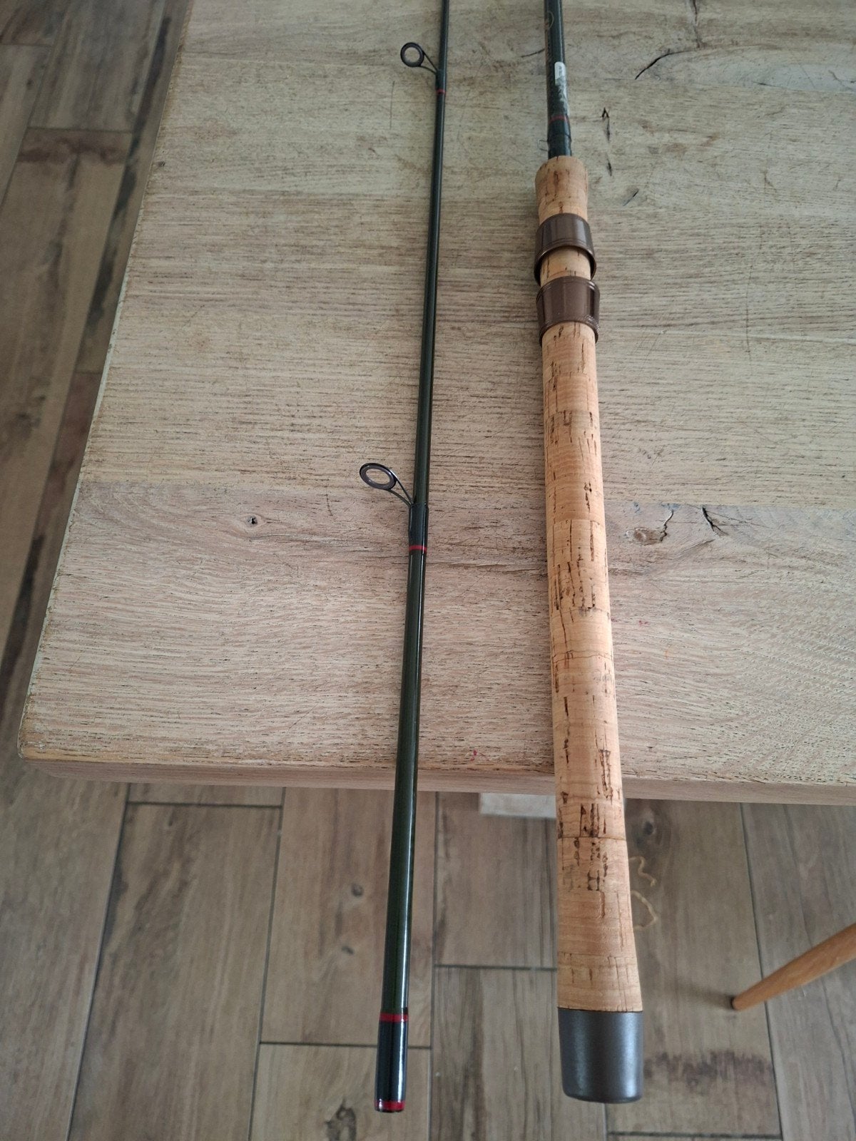 kunnan spinhengel oldskool 10-30gr 2.10 *zgan*, Watersport en Boten, Ophalen, Zo goed als nieuw, Werphengel