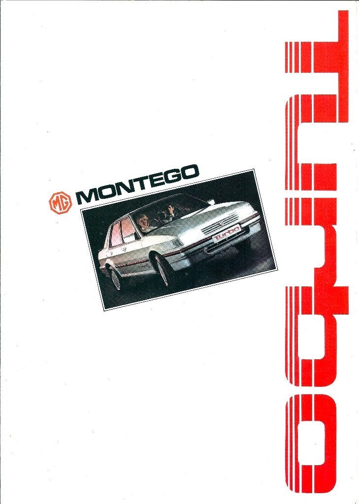 Folder MG Montego Turbo, Ophalen of Verzenden, Gelezen, Overige merken