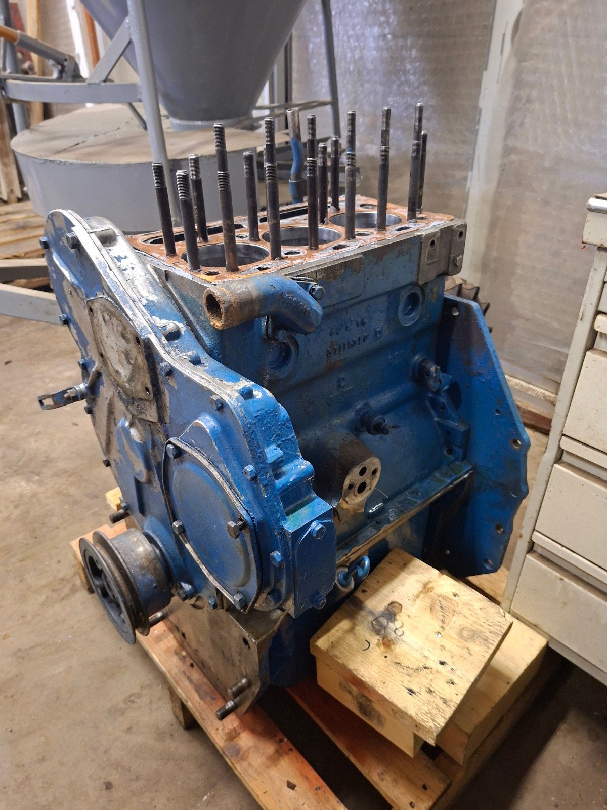 ford dexta motorblok, Ophalen, Gebruikt, Dieselmotor