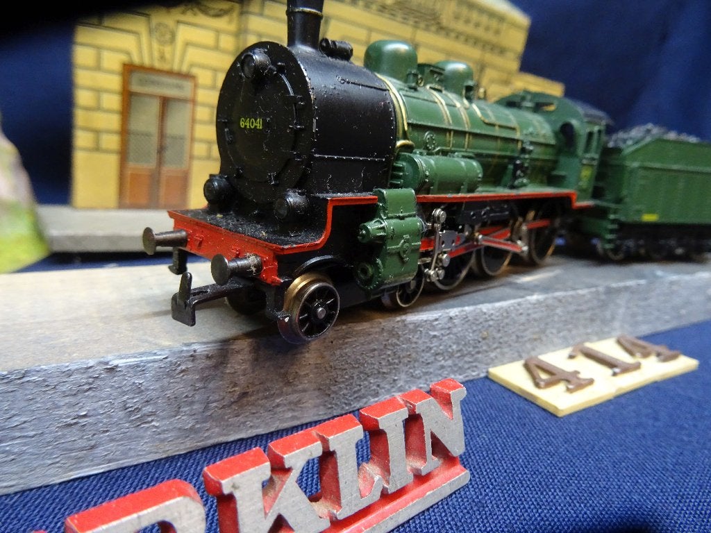 414A=Marklin 3086-1 van de Belgische spoorwegen.710, Wisselstroom, Gebruikt, Locomotief, Ophalen of Verzenden