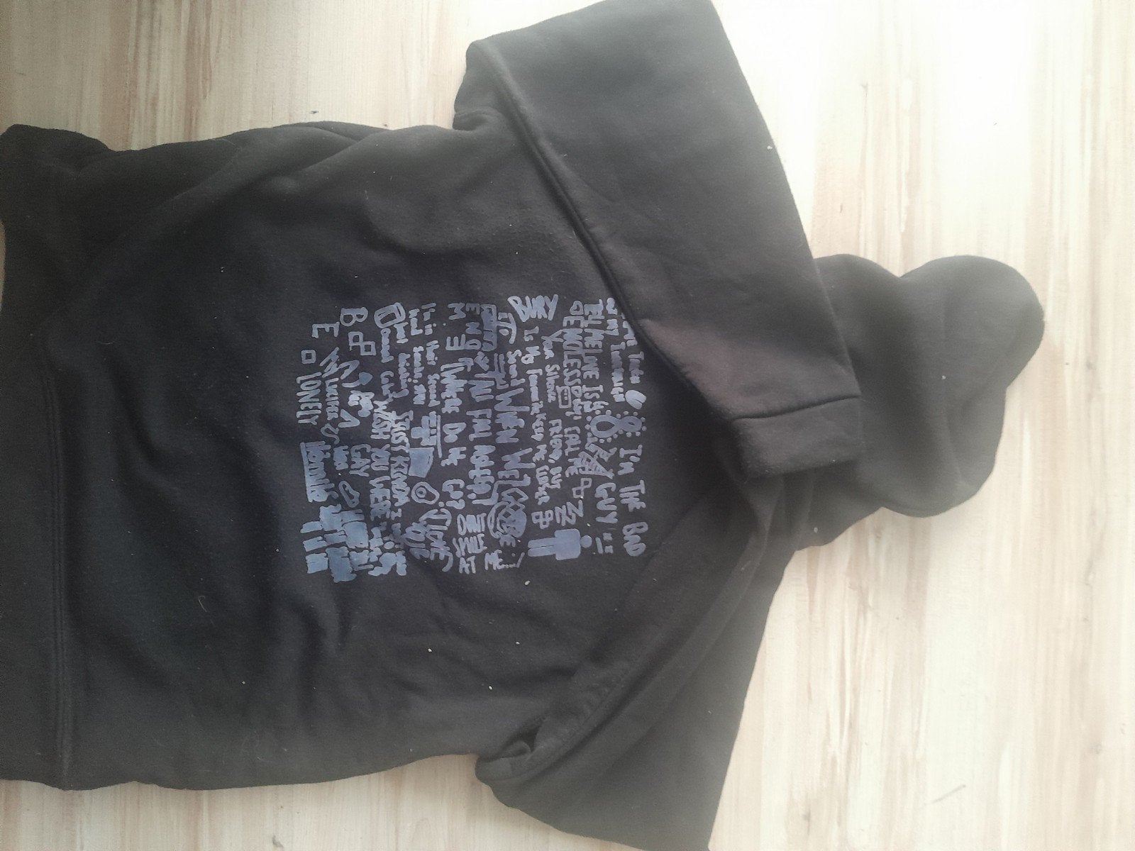 billie eilish hoodie, Ophalen, Maat 38/40 (M), Lange mouw