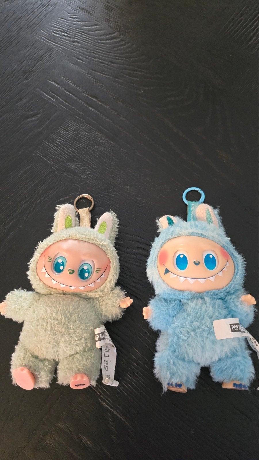 Pop Mart The Monsters Labubu pluche sleutelhangers, Ophalen, Groen, Overige merken, Overige karakters