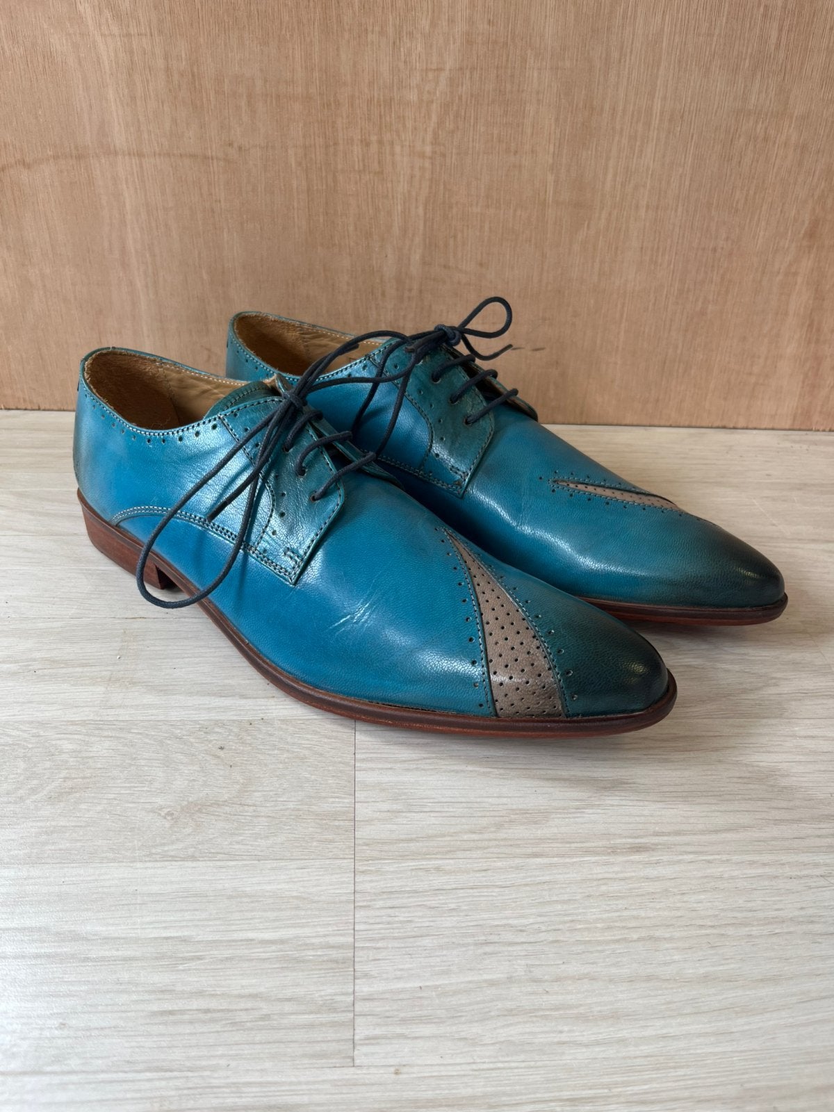 Gloednieuwe nette Melvin&Hamilton heren schoenen 50% korting, Kleding | Heren, Blauw, Nieuw, Ophalen of Verzenden, Veterschoenen