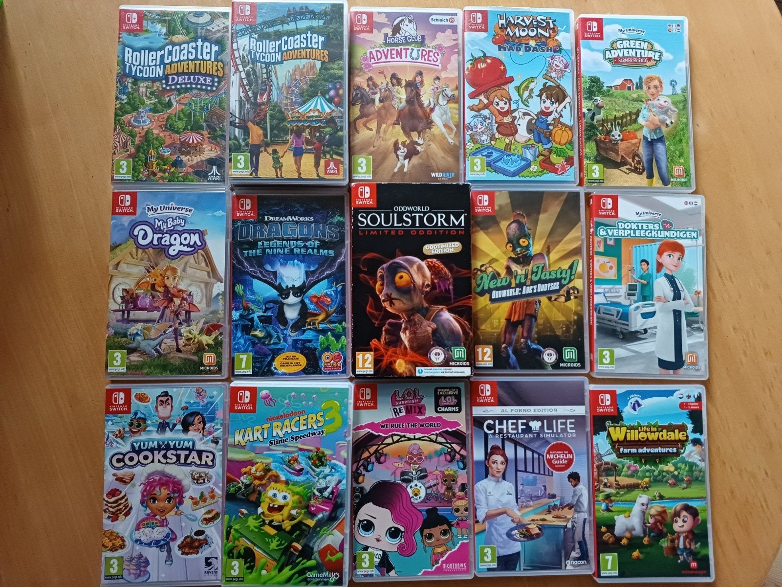 Nintendo switch 1 en 2 spellen, 1 speler, Ophalen of Verzenden, Zo goed als nieuw, Vanaf 3 jaar