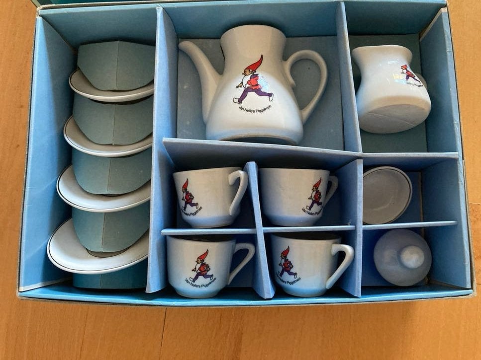 Vintage Van Nelle's Piggelmee kinderservies, Ophalen of Verzenden