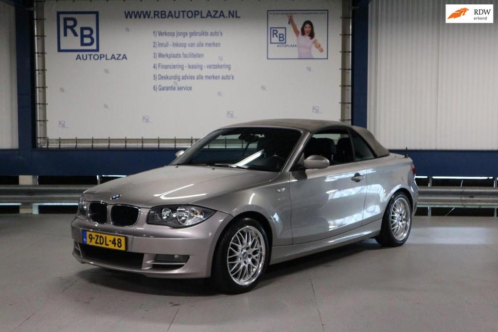 BMW 1-serie Cabrio 118i Executive / APK 2027 / LEUKE AUTO !, Achterwielaandrijving, Cabriolet, 4 stoelen, Handgeschakeld