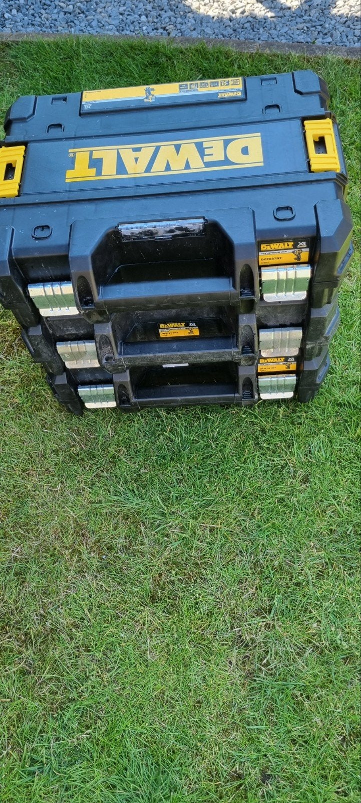 DeWalt lege koffertjes 3 stuks, Ophalen of Verzenden, Zo goed als nieuw