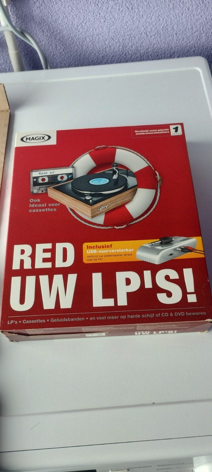 MAGIX Red Uw LP's! - USB-versterker voor platenspeler, Ophalen of Verzenden, Nieuw