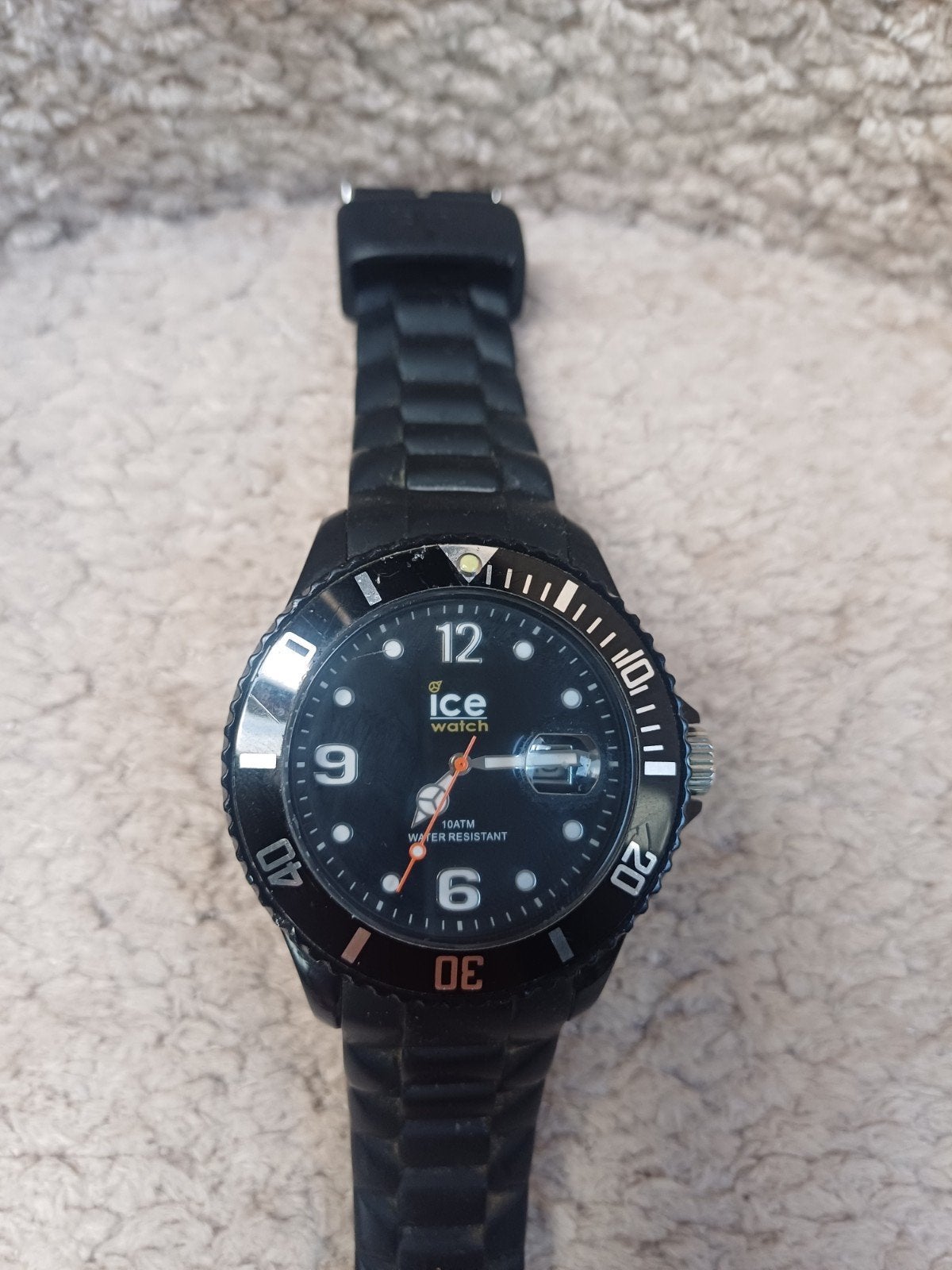 Ice-Watch Polshorloge Zwart - Gebruikt, Overige merken, Kunststof, Gebruikt, Polshorloge