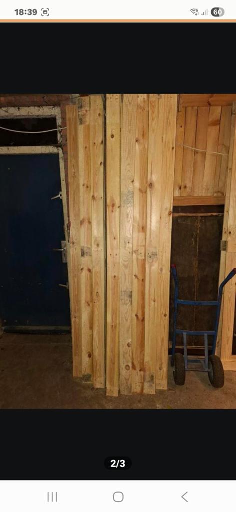 Vuren planken, Doe-het-zelf en Verbouw, Hout en Planken, Ophalen of Verzenden, Minder dan 25 mm, 300 cm of meer, Plank