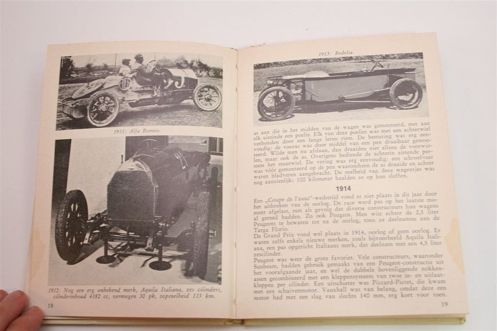 Geschiedenis Racewagen [1968] — Alkenreeks, Ophalen of Verzenden, Gelezen, Renault