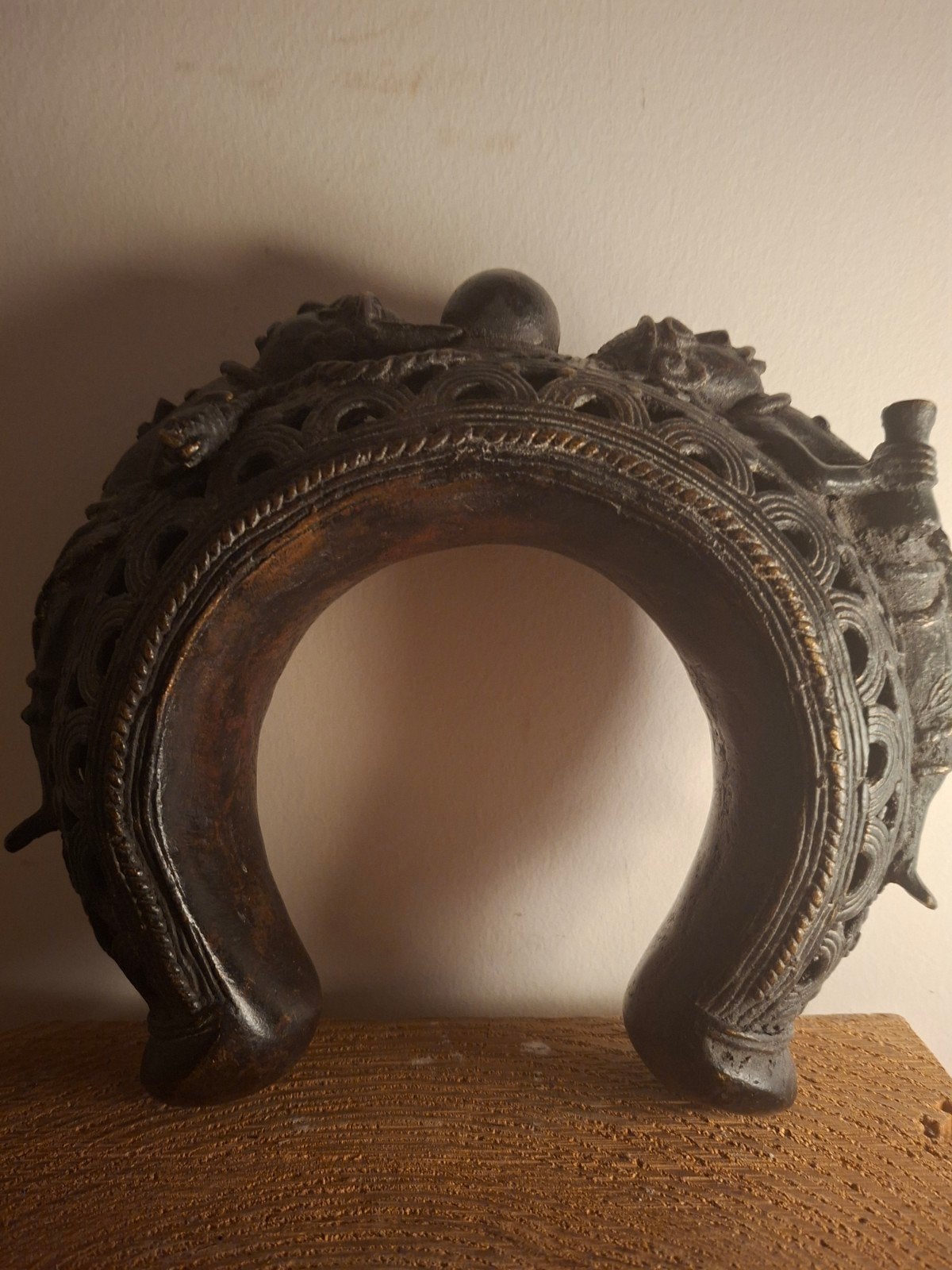 Koninklijke bronzen armband Nigeria (2142 gram), Antiek en Kunst, Ophalen of Verzenden