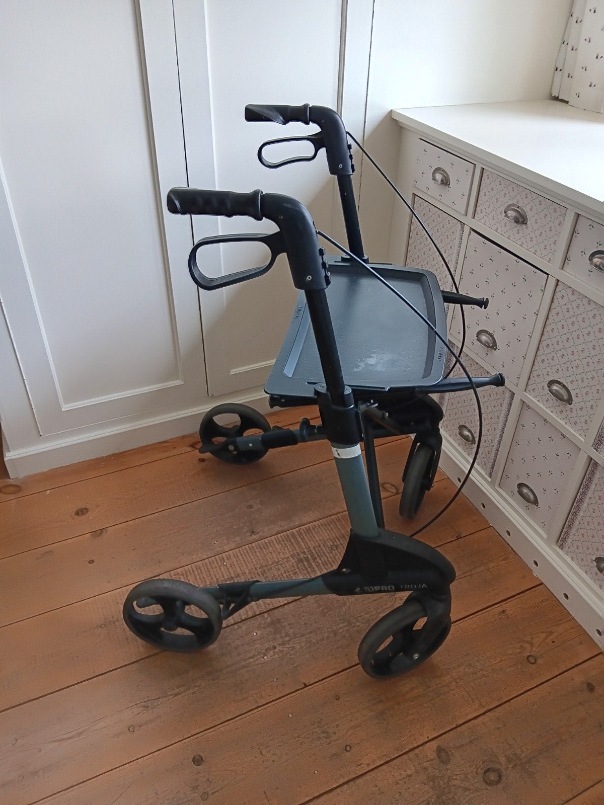 Topro Troja opvouwbare rollator met dienblad., Ophalen, Opvouwbaar, Gebruikt
