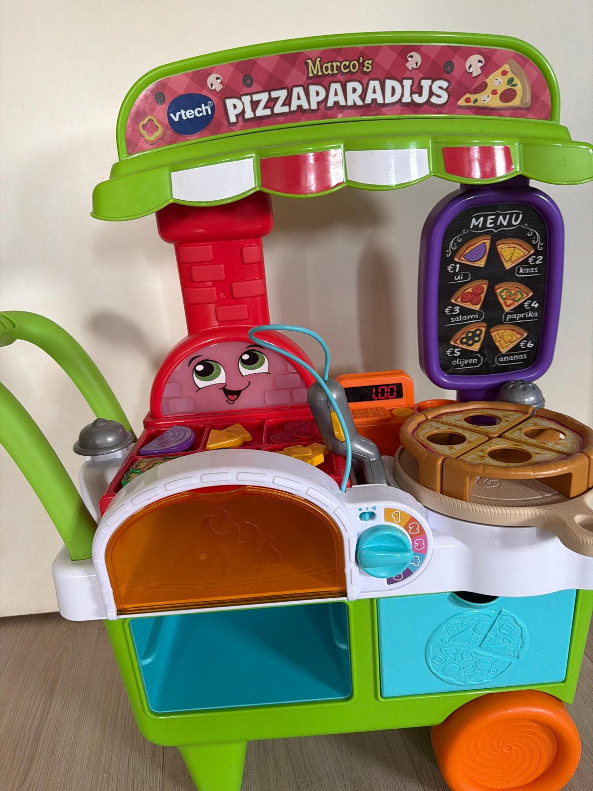 VTech Marco's Pizzaparadijs Speelkeuken, Ophalen, Zo goed als nieuw, Jongen of Meisje