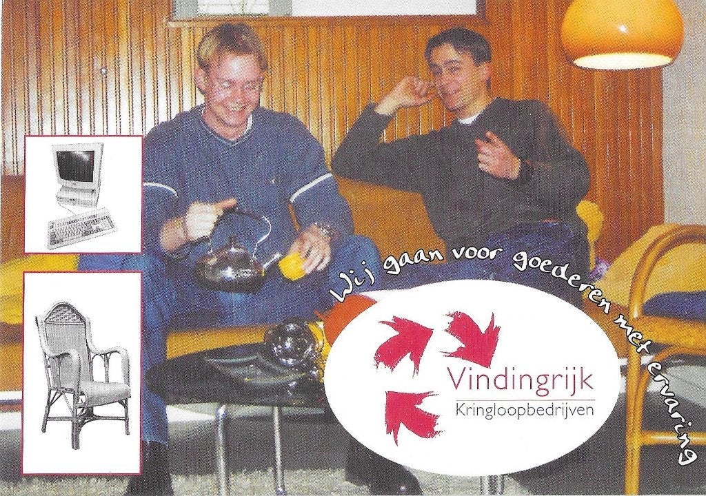 AK 's-Hertogenbosch - Vindingrijk Kringloopwinkel, Verzenden, 1980 tot heden, Ongelopen, Noord-Brabant