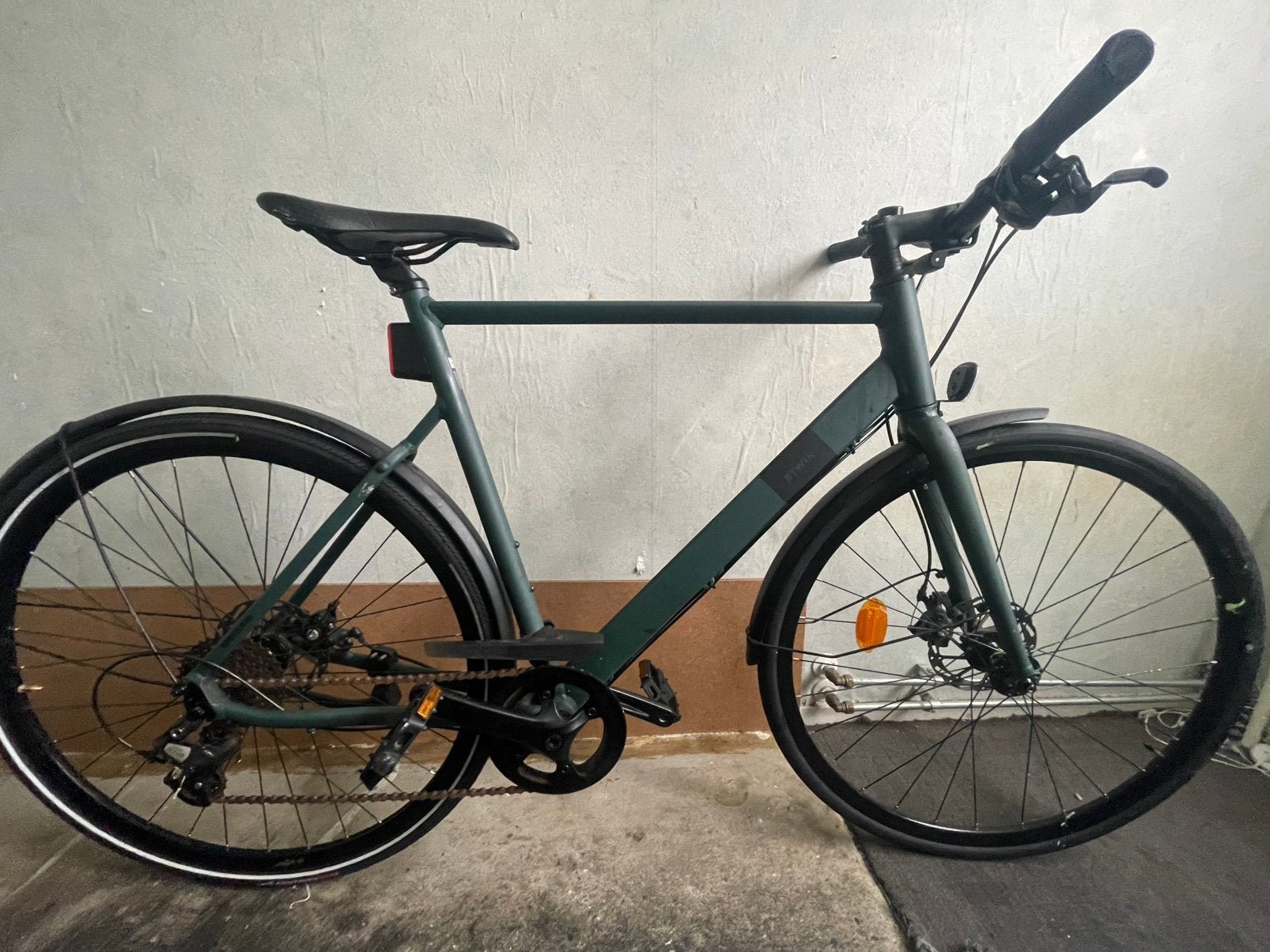BTWIN Elops Speed 900 City Bike – Sportieve stadsfiets, Ophalen, Zo goed als nieuw, Minder dan 10 versnellingen, Overige merken