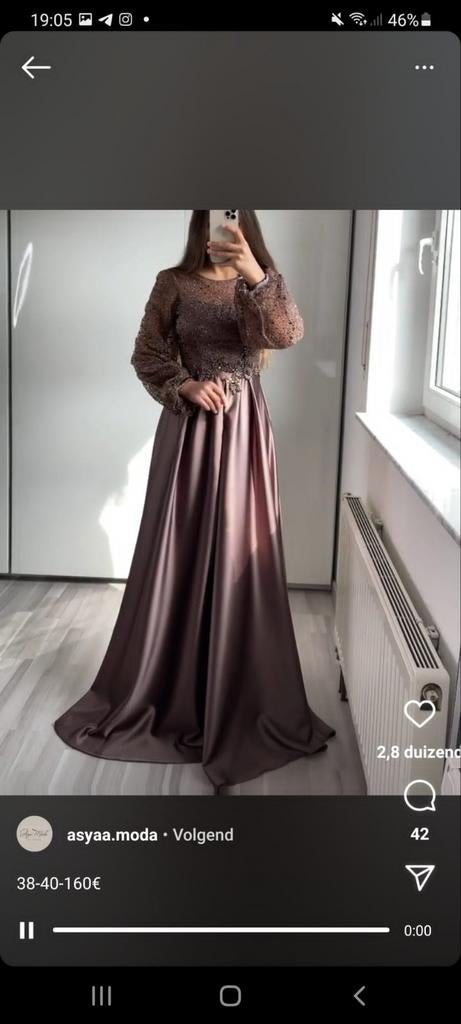 avond jurken en avondjurken voor verlovingsfeest bruiloften., Kleding | Dames, Gelegenheidskleding, Ophalen of Verzenden, Nieuw