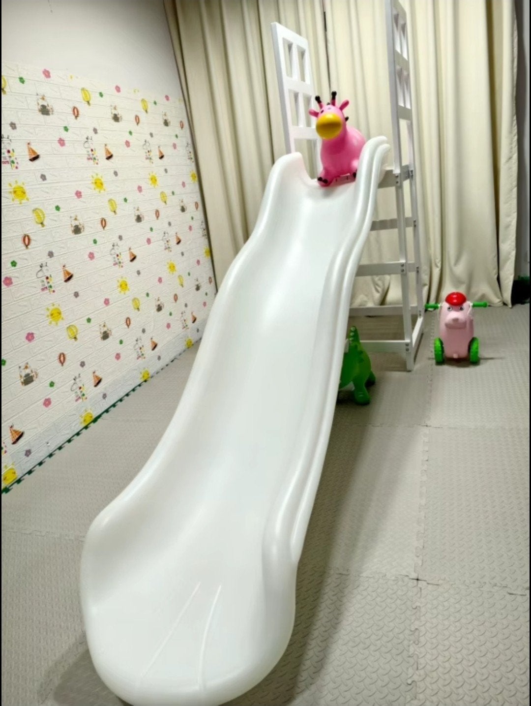 Nieuwe softplay set met 2 glijbanen & ballenbak/springkussen, Ophalen, Nieuw, Overige typen