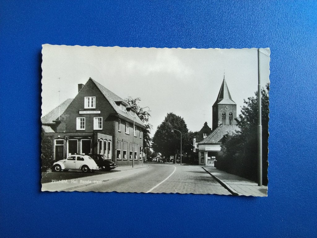 Zelhem, Het Roode Hert. Klf, Verzenden, 1960 tot 1980, Gelopen, Gelderland
