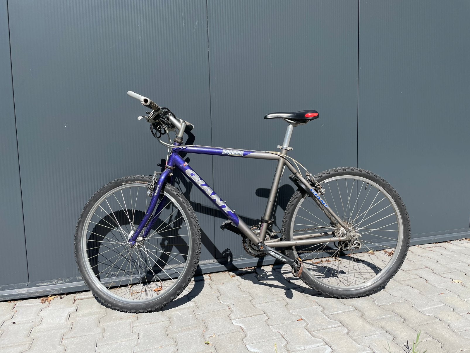 Vintage Giant Boulder ATB mountainbike 19,5 inch, Ophalen, Gebruikt, 26 inch, Velgrem