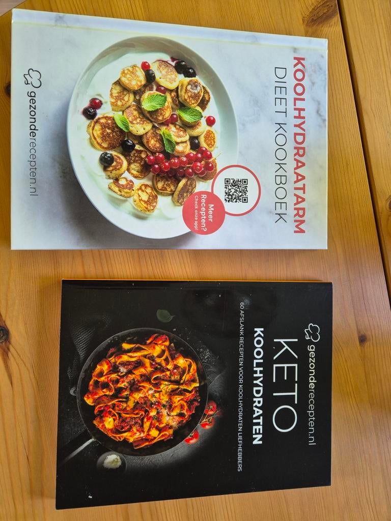 2 nieuwe kookboeken koolhydraatarm/keto, Ophalen of Verzenden, Nieuw