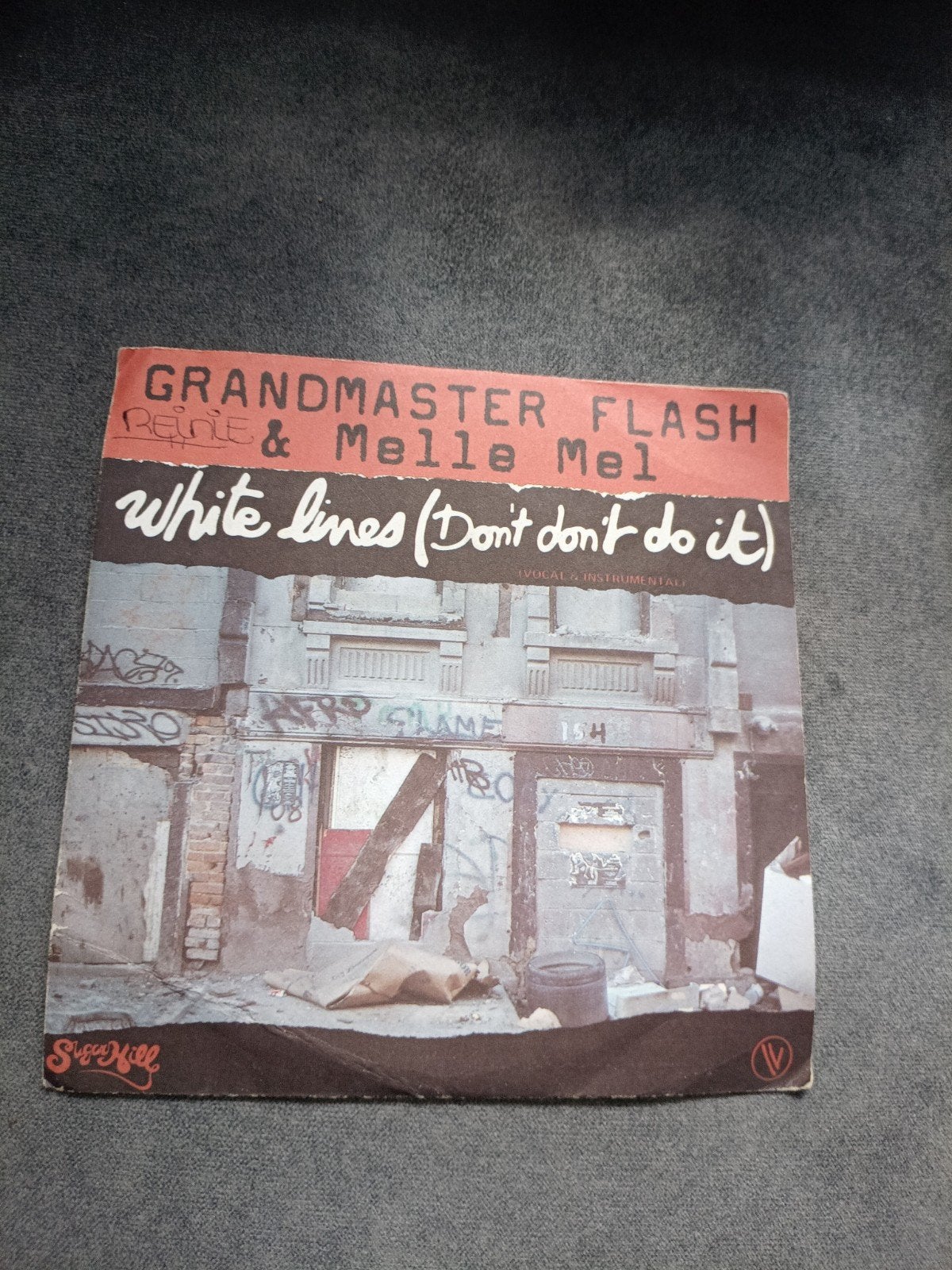 Grandmaster Flash & Melle Mel - White Lines (Don't Do It), Cd's en Dvd's, Gebruikt, 7 inch, Ophalen of Verzenden, EP