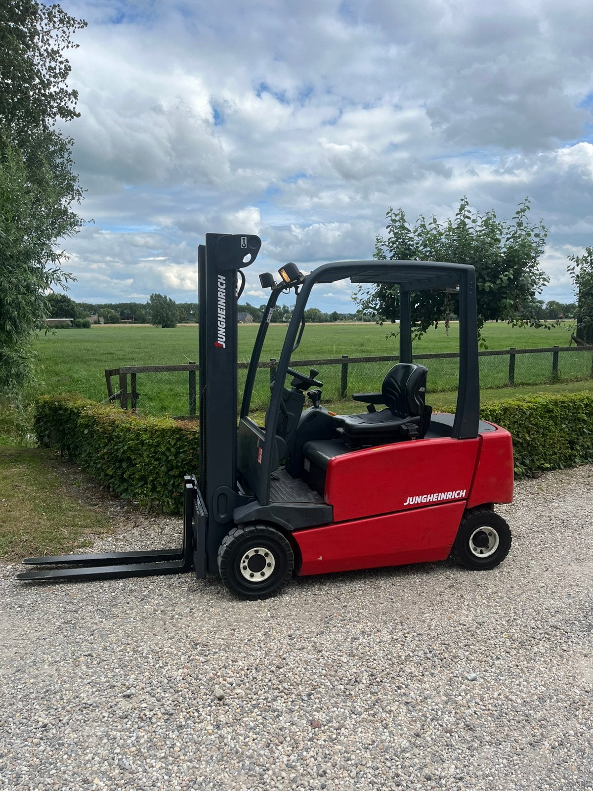 Jungheinrich 1.6 1600kg freelift sideshift goede accu top✅, 1000 tot 2000 kg, Ophalen of Verzenden, Elektrisch, Heftruck
