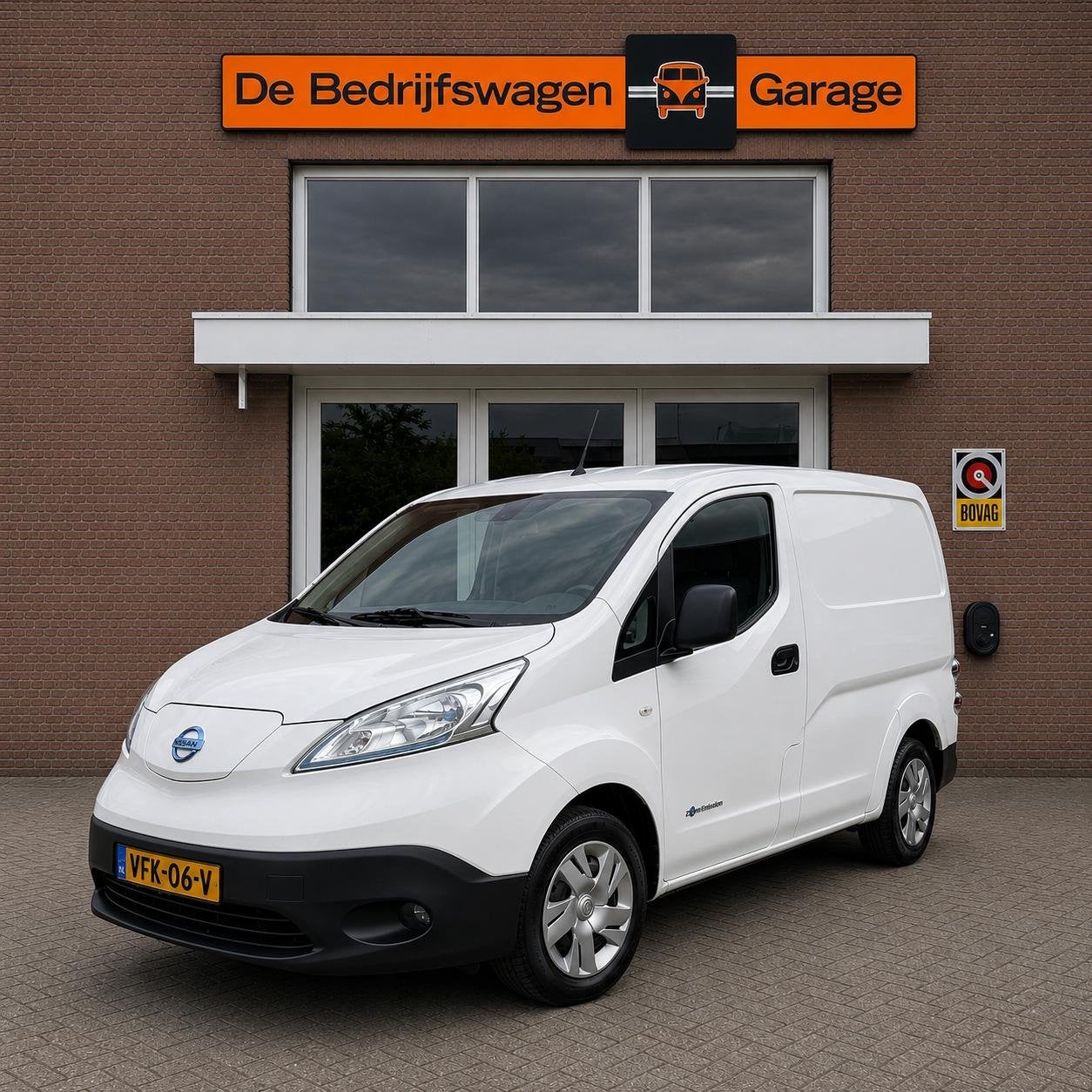 Nissan e-NV200 Business 40 kWh | SoH 88% | Camera | Trekhaak, Gebruikt, 450 kg, Wit, Origineel Nederlands