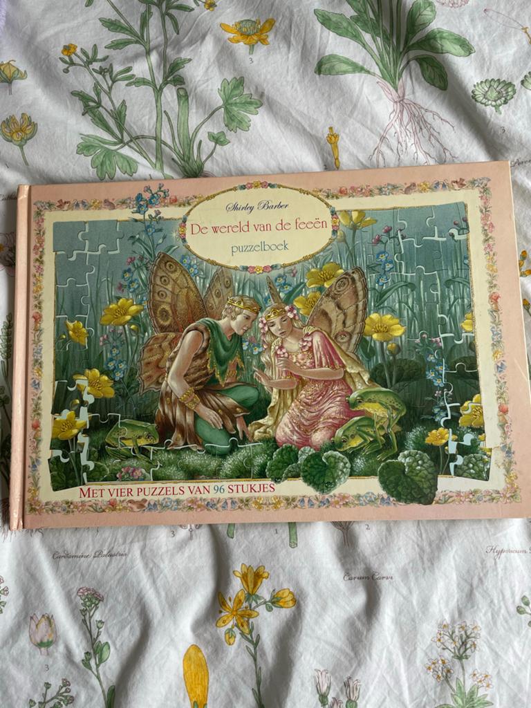 Shirley Barber Puzzelboek: De wereld van de feeën (Nieuw), Ophalen of Verzenden, Minder dan 500 stukjes, Nieuw, Puzzelboek