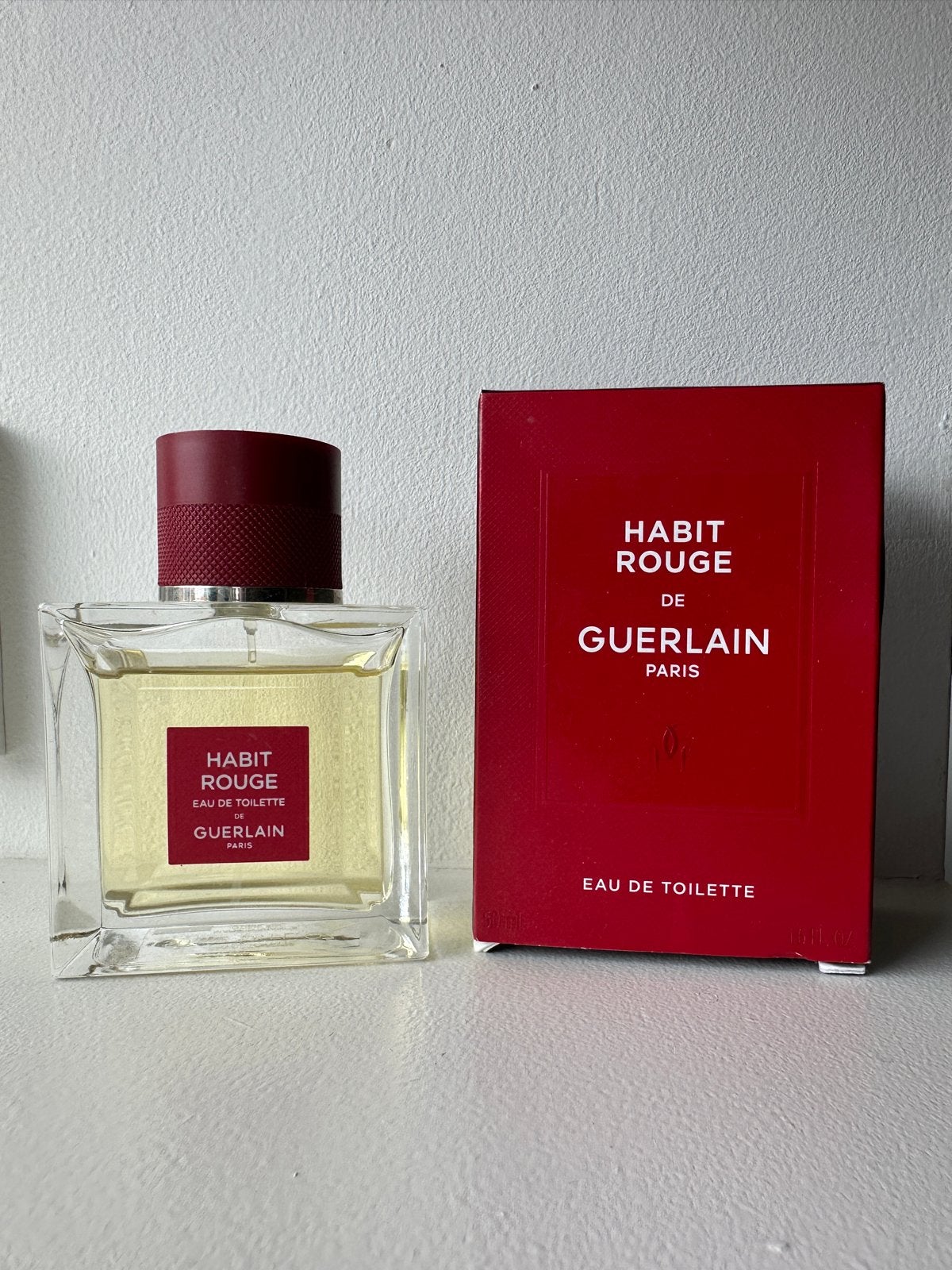 Guerlain Habit Rouge Eau de Toilette 30ml, Sieraden, Tassen en Uiterlijk, Ophalen of Verzenden, Gebruikt