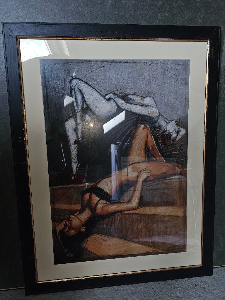 Origineel werk van Nico Vrielink  Klaar voor aan de muur, Antiek en Kunst, Kunst | Schilderijen | Klassiek, Ophalen