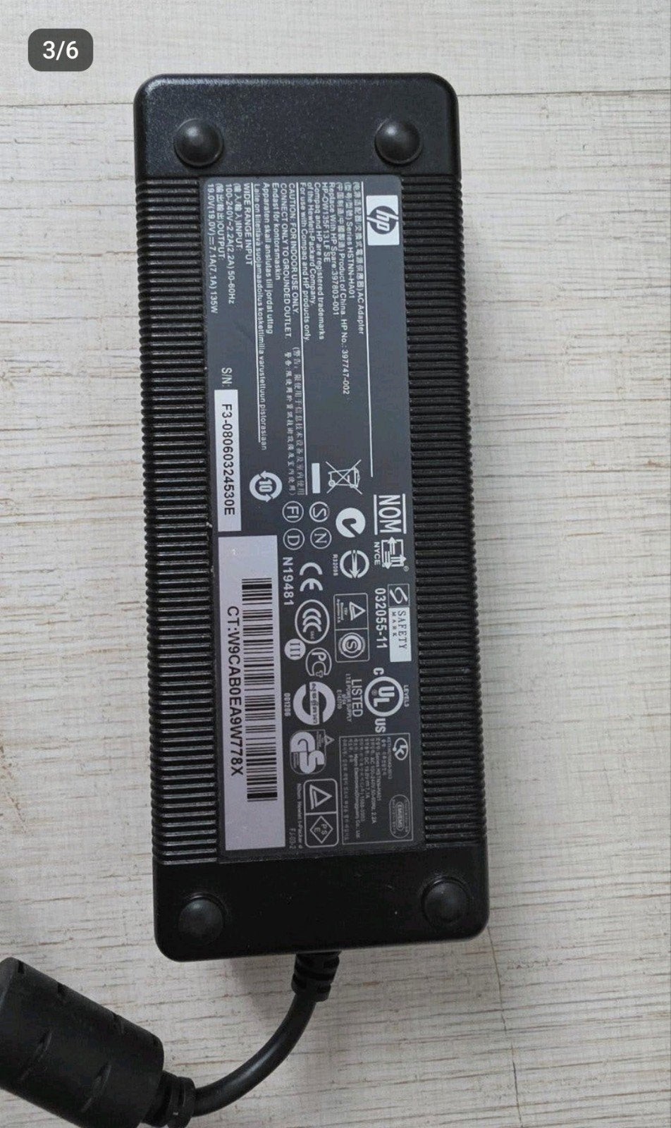 HP Adapters / 1x HP HSTNN / 1x HP Inkjet printer adapter, Ophalen of Verzenden, Gebruikt, HP