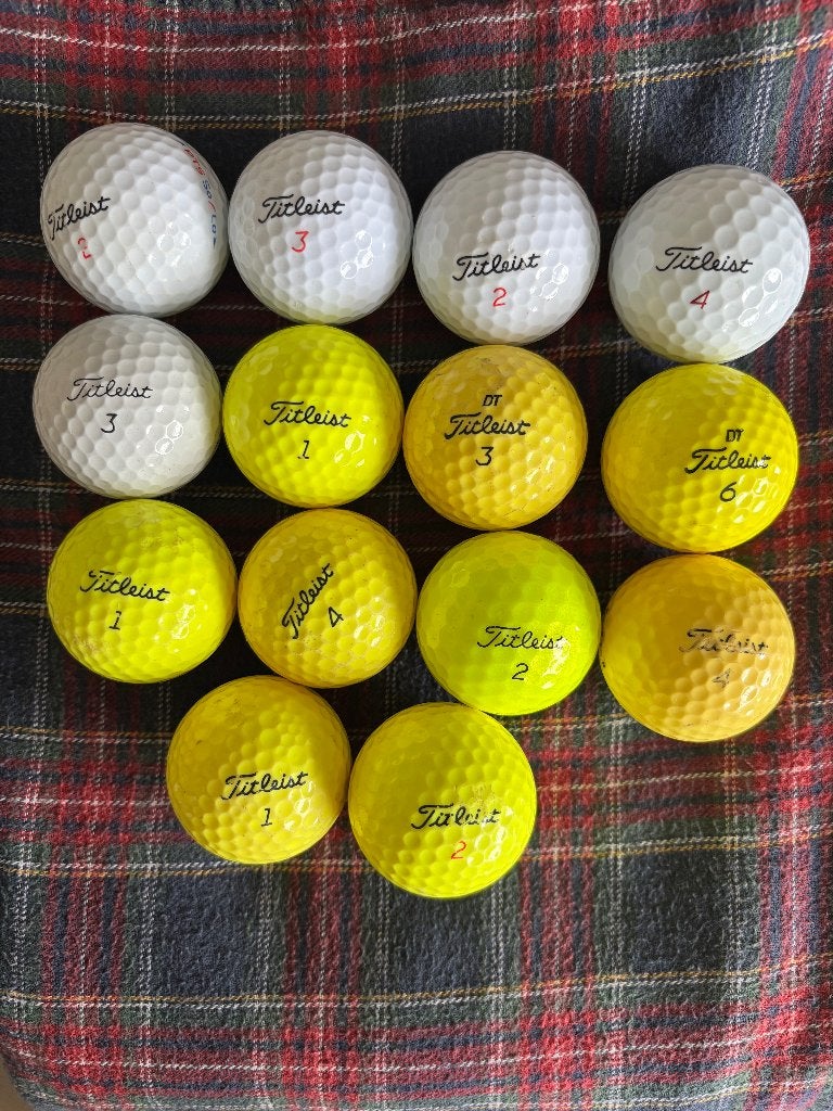 Titleist golfballen, Sport en Fitness, Golf, Ophalen of Verzenden, Zo goed als nieuw, Bal(len), Overige merken