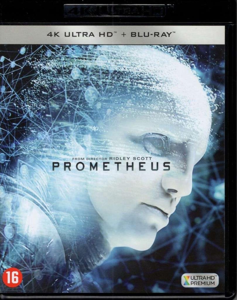 Prometheus - 4K + Blu-ray (2012) - Nederlandse uitgave, Engels, Verzenden, Nederlands, Zo goed als nieuw