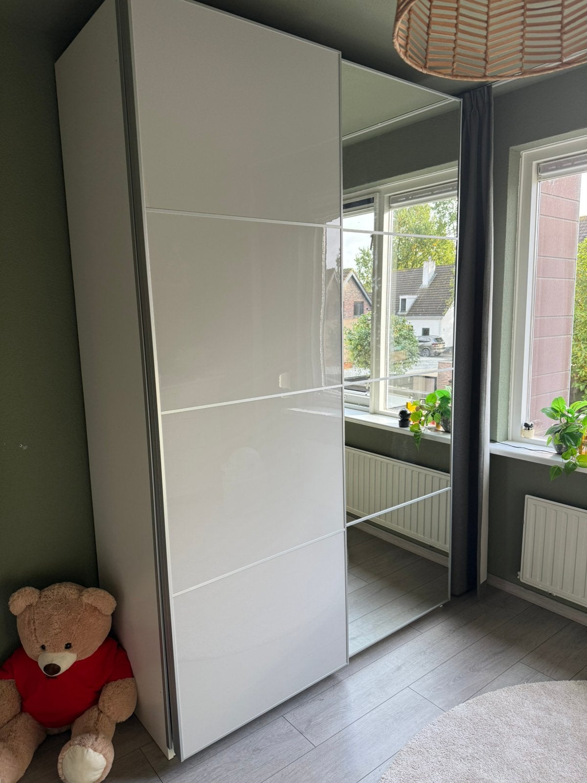 2 schuifeuren Ikea Pax, Ophalen, 200 cm of meer, 50 tot 100 cm, 50 tot 75 cm