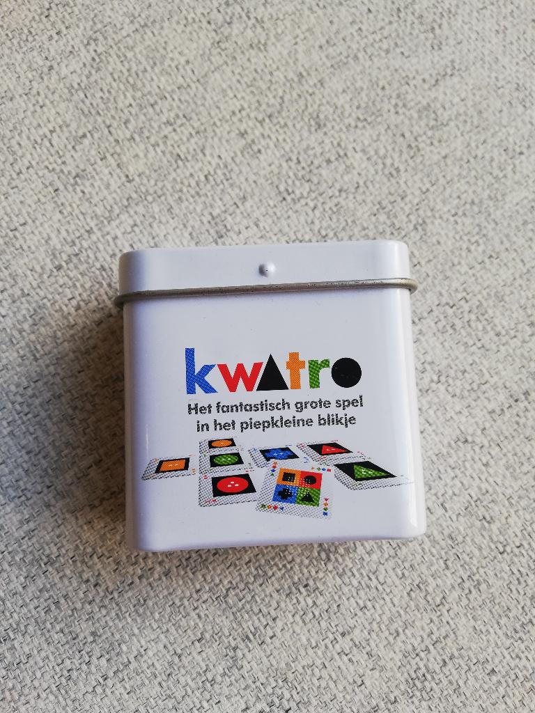 Kwatro, Een of twee spelers, Ophalen of Verzenden, Nieuw, White goblin games