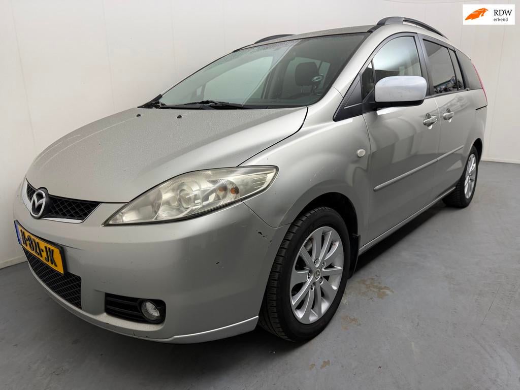 Mazda 5 1.8 Touring # 7-persoons # Airco # el ramen, Auto's, Mazda, Bedrijf, Te koop, ABS, Airbags, Airconditioning, Boordcomputer