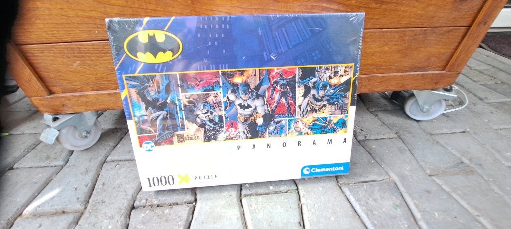 te koop panorama batman puzzel 1000 stukjes nieuw in doos, Ophalen of Verzenden, Nieuw, Taal en Lezen