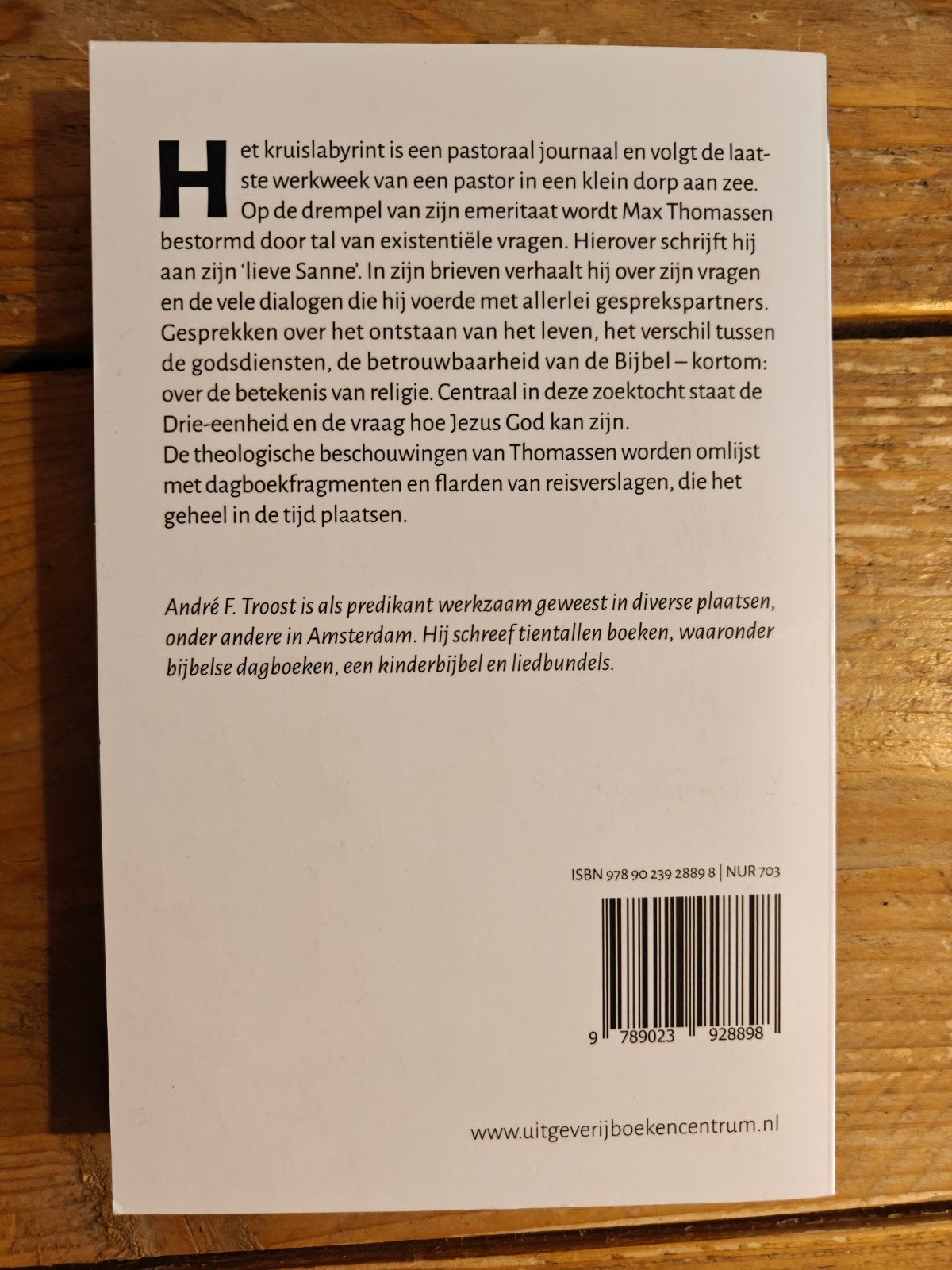 Het kruislabyrint., Ophalen of Verzenden, Zo goed als nieuw