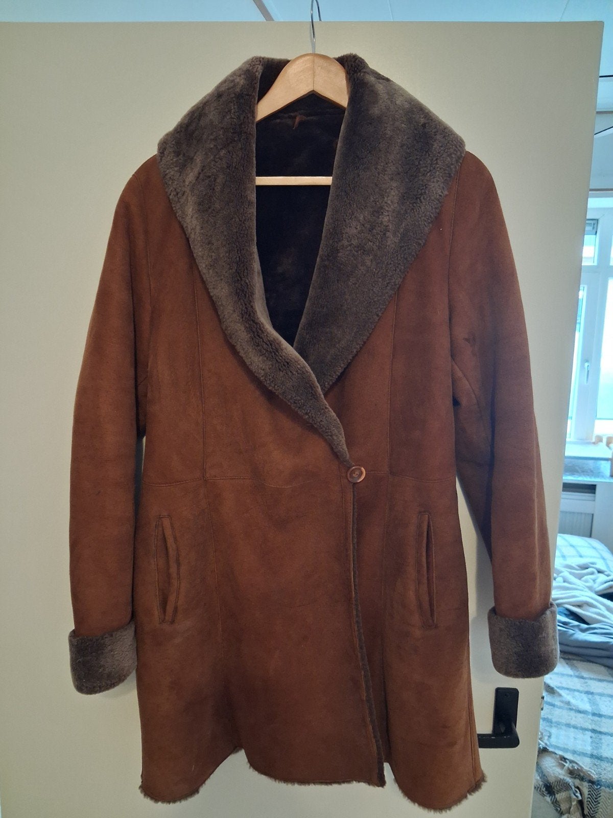 Arma originele Lammy coat dames maat 40, Kleding | Dames, Maat 38/40 (M), Bruin, Arma, Ophalen of Verzenden