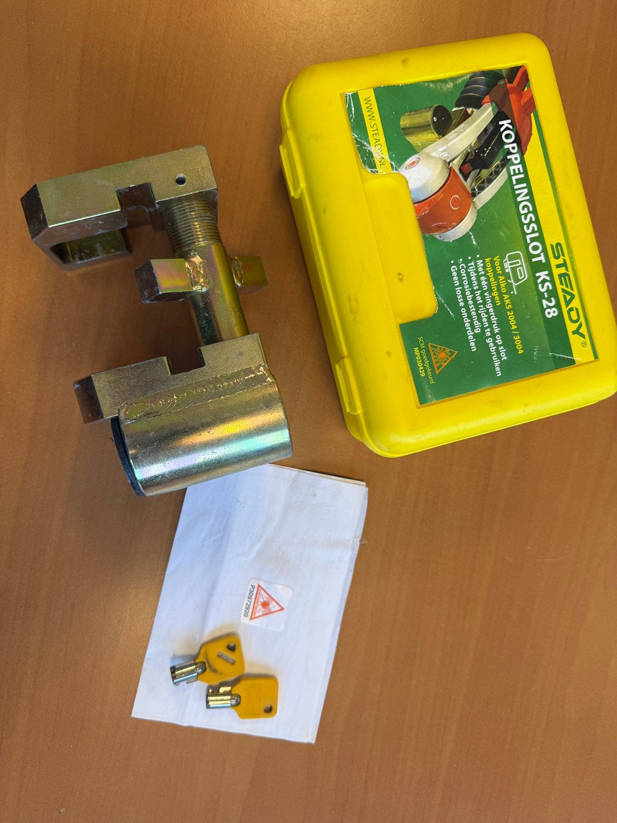 Disselslot steady ks-28 dissel slot ks28 ks 28, Caravans en Kamperen, Caravan accessoires, Ophalen of Verzenden, Zo goed als nieuw