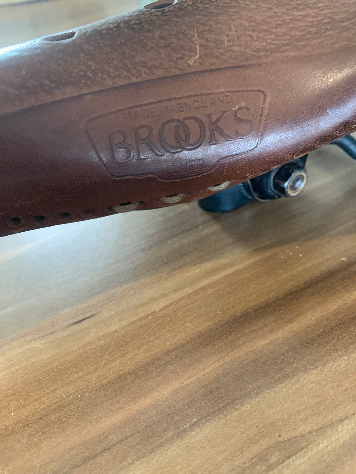 Brooks B67zadel, Huis en Inrichting, Ophalen, Gebruikt, 125 cm of meer, Leer